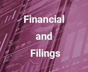 Financial and Filings